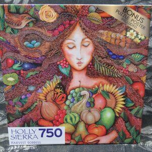 Holly Sierra Harvest Goddess 750pc Puzzle and Poster
